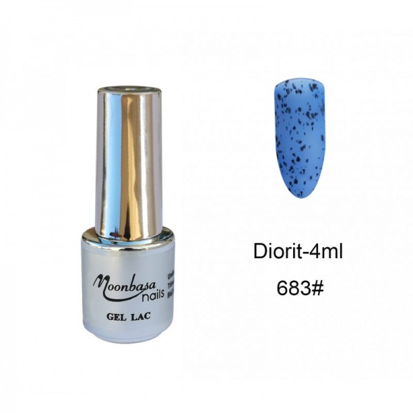 Gel Lac Diorit Moonbasa 4ml-683#Eggshell-Blue Oja Semipermanenta-Gel Lac Diorit Moonbasa 4ml